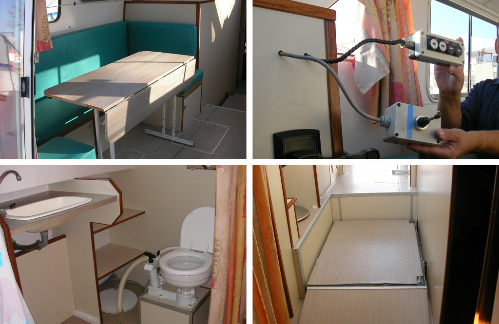 Montage intérieur triton 1060