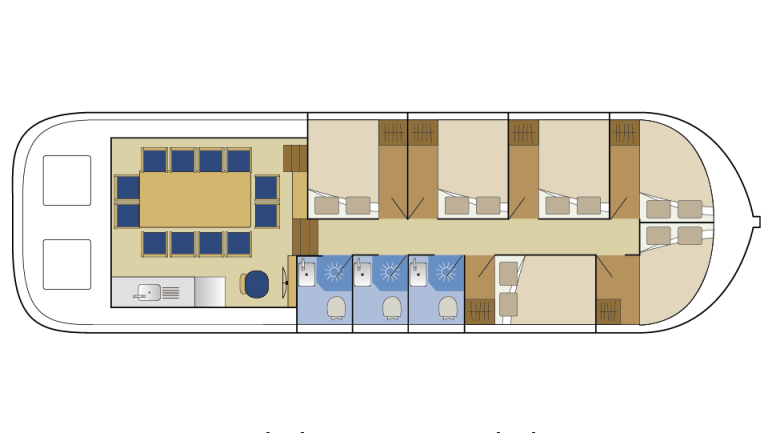 LaPéniche 6 cabines